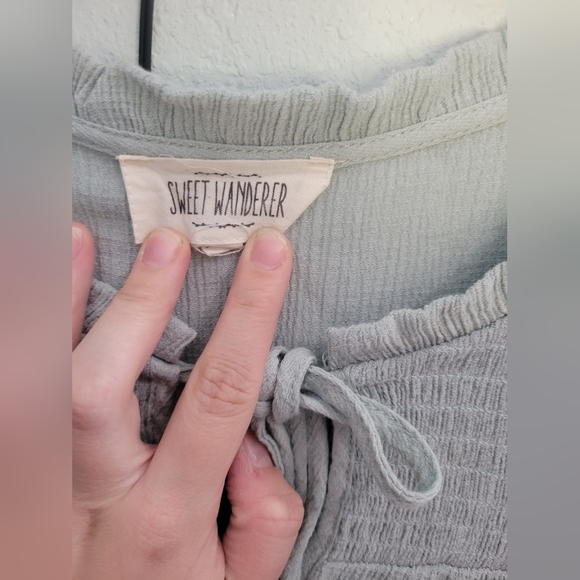 Sweet Wanderer Puff Sleeve Maxie Dress - Picture 3 of 4